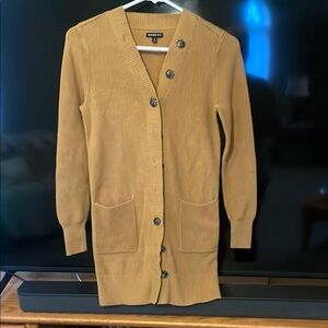 Who What Wear Camel Knit Cardigan size small